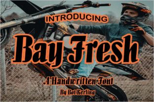 Bay Fresh: A Friendly Handwritten Font for Engaging Visuals