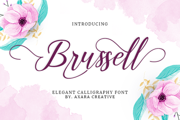 Brussell: A Handwritten Font for Elegant Branding