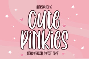 Cute Pinkies: A Friendly Handwritten Font for Web Design