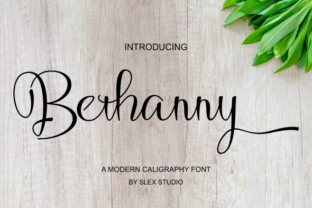Discover Bethanny: A Handwritten Font for Elegant Publishing