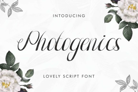 Discover Photogenics: A Charming Font for Creative Branding