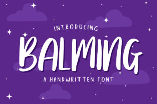 Discovering Balming: A Handwritten Font for Engaging Editorial Design