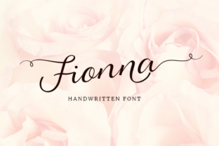 Elegant Fionna: A Handwritten Font for Modern Web Design