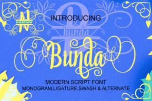 Elevate Your Brand with Bunda: A Handwritten Font for Business