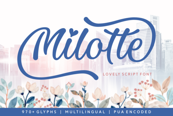 Elevate Your Brand with Milotte: A Premium Handwritten Font