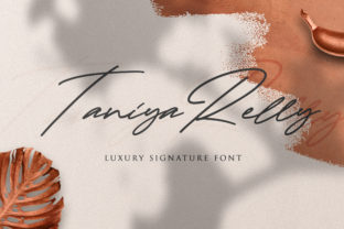 Elevate Your Brand with Taniya Relly: A Handwritten Font