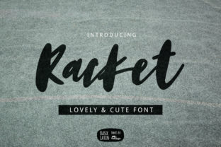 Enhance Your Brand with Racket: A Unique Handwritten Font