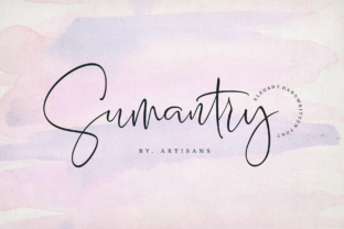 Enhance Your Brand with Sumantry: A Charming Handwritten Font
