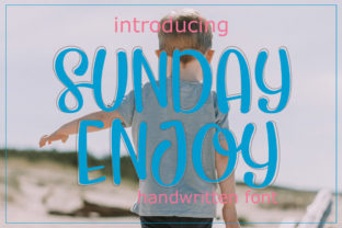 Enhance Your Brand with Sundayenjoy Font