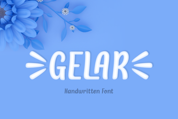 Gelar: A Charming Handwritten Font for Friendly Branding
