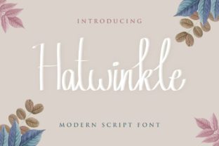 Hatwinkle: A Charming Handwritten Font for Web Design