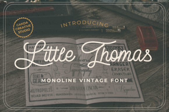Little Thomas: A Charming Handwritten Font for Editorial Design