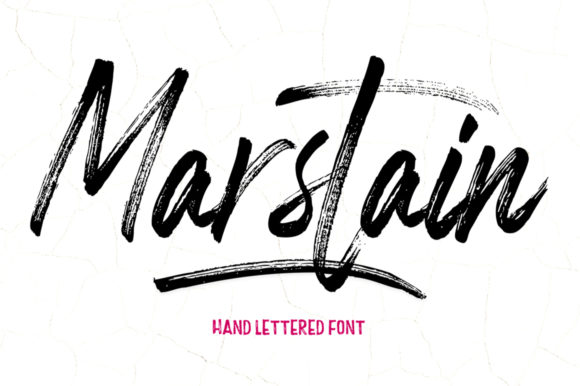 Marstain: The Perfect Handwritten Font for Engaging Brand Content