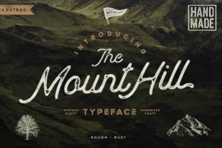 MountHill: A Versatile Handwritten Font for Creative Marketers