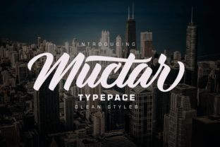 Muctar: A Bold Handwritten Font for Creative Web Design