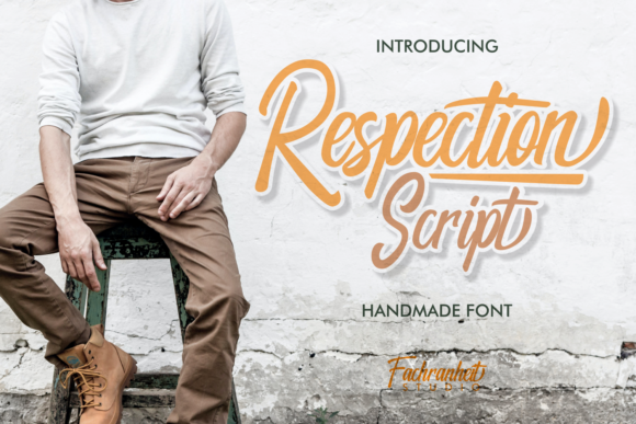 Respection: A Friendly Handwritten Font for Creative Branding