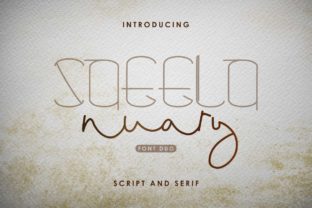 Saeela Nuary: A Script Font with Elegance