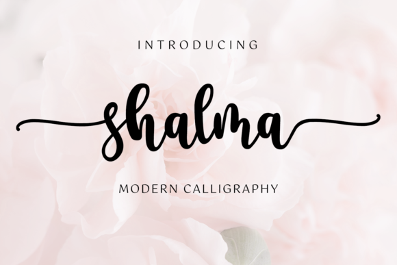 Shalma: A Bold and Beautiful Handwritten Font for Crafters