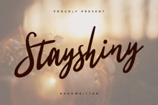 Stayshiny: A Handwritten Font for Engaging Brand Content