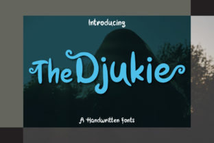 The Djukie: A Charming Script Font for Authentic Branding
