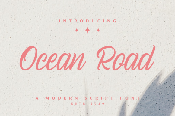 Transform Your Brand with Ocean Road: A Friendly Handwritten Font