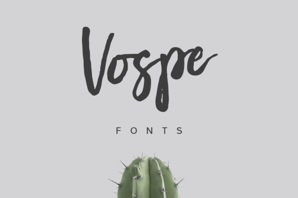 Vospe: A Handwritten Font for Authentic Web Design